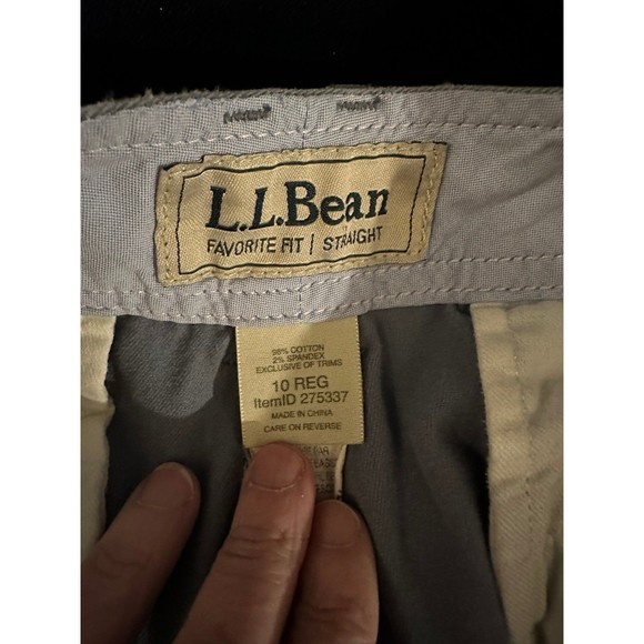 LL Bean Favorite Fit Straight Leg Pants - Picture 3 of 4